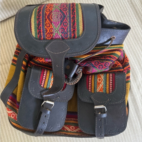 Handbags - Leather backpack